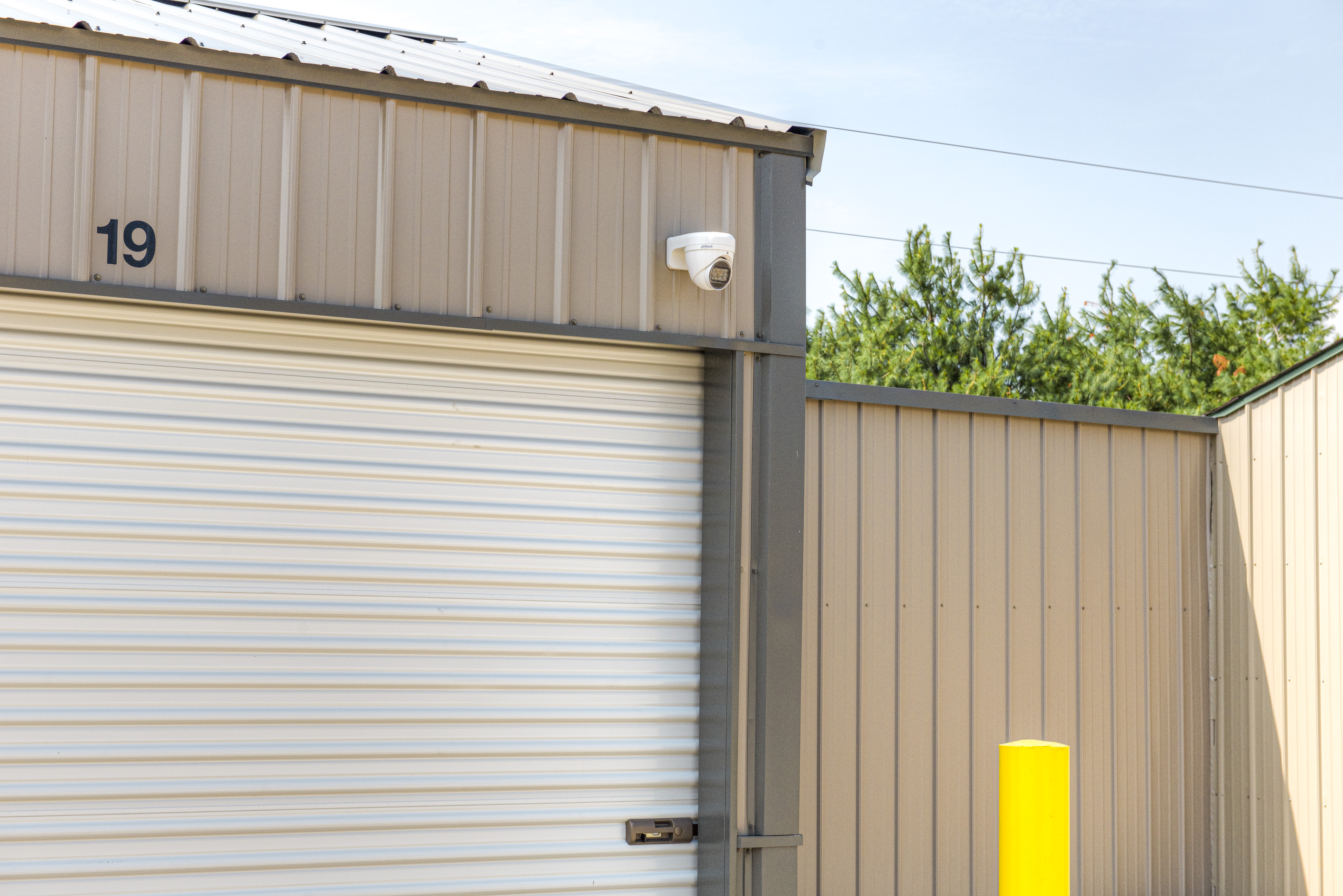 cameras at a storage facility near Fillmore indiana